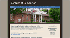 Desktop Screenshot of goodwillfire.pembertonborough.us